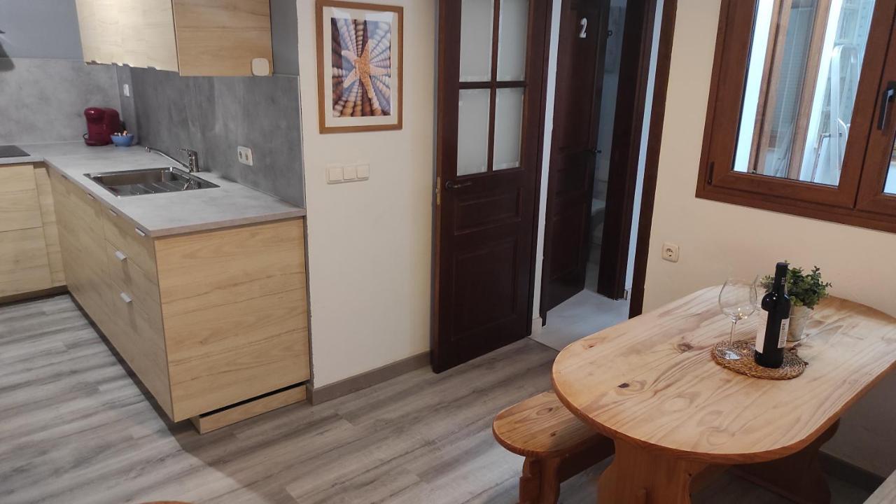 Ferienwohnung Cadiz Playa La Caleta Terraza Con Barbacoa Exterior foto